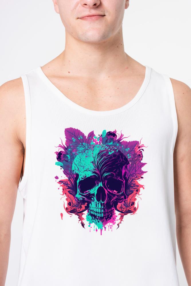 skull 1 - Unisex Tank Top