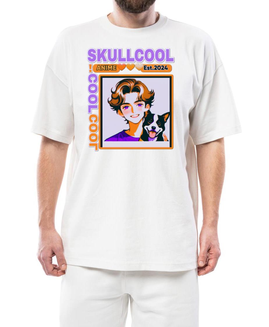 skullcool cool abstract style anime boy art_1 - Unisex Standard T-Shirt