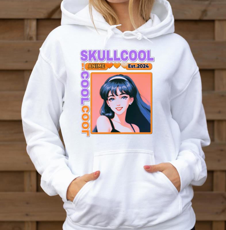 skullcool cool abstract style anime girl art_11 - Unisex Hoodie