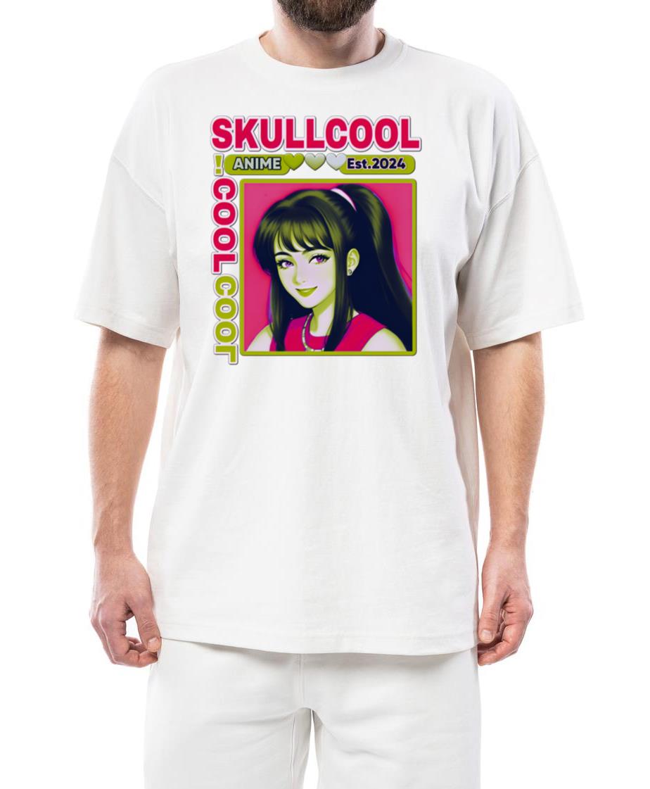 skullcool cool abstract style anime girl art_6 - Unisex Standard T-Shirt