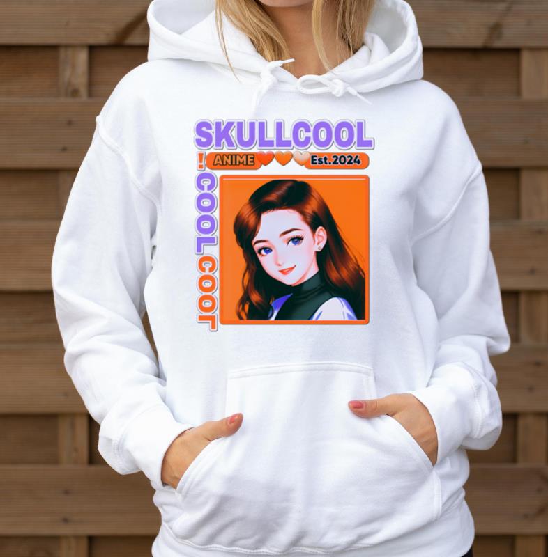 skullcool cool abstract style anime girl art_8 - Unisex Hoodie