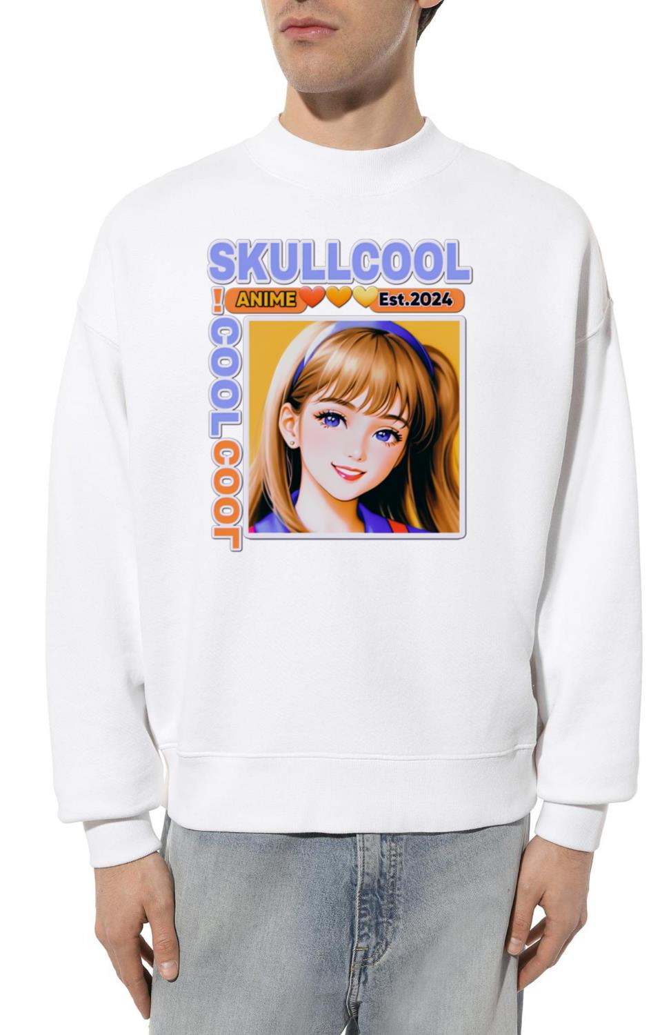Skullcool cool cool style anime - Unisex Sweatshirt