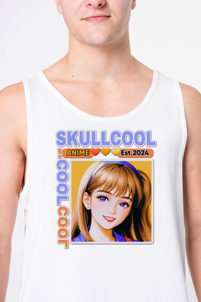 Skullcool cool cool style anime - Unisex Tank Top