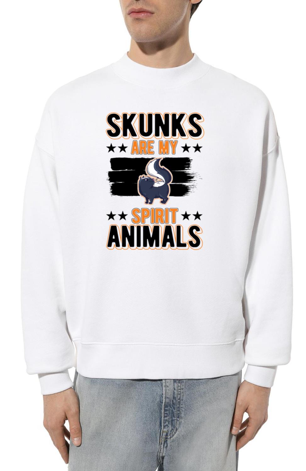 Skunk Spirit Animal - Unisex Sweatshirt