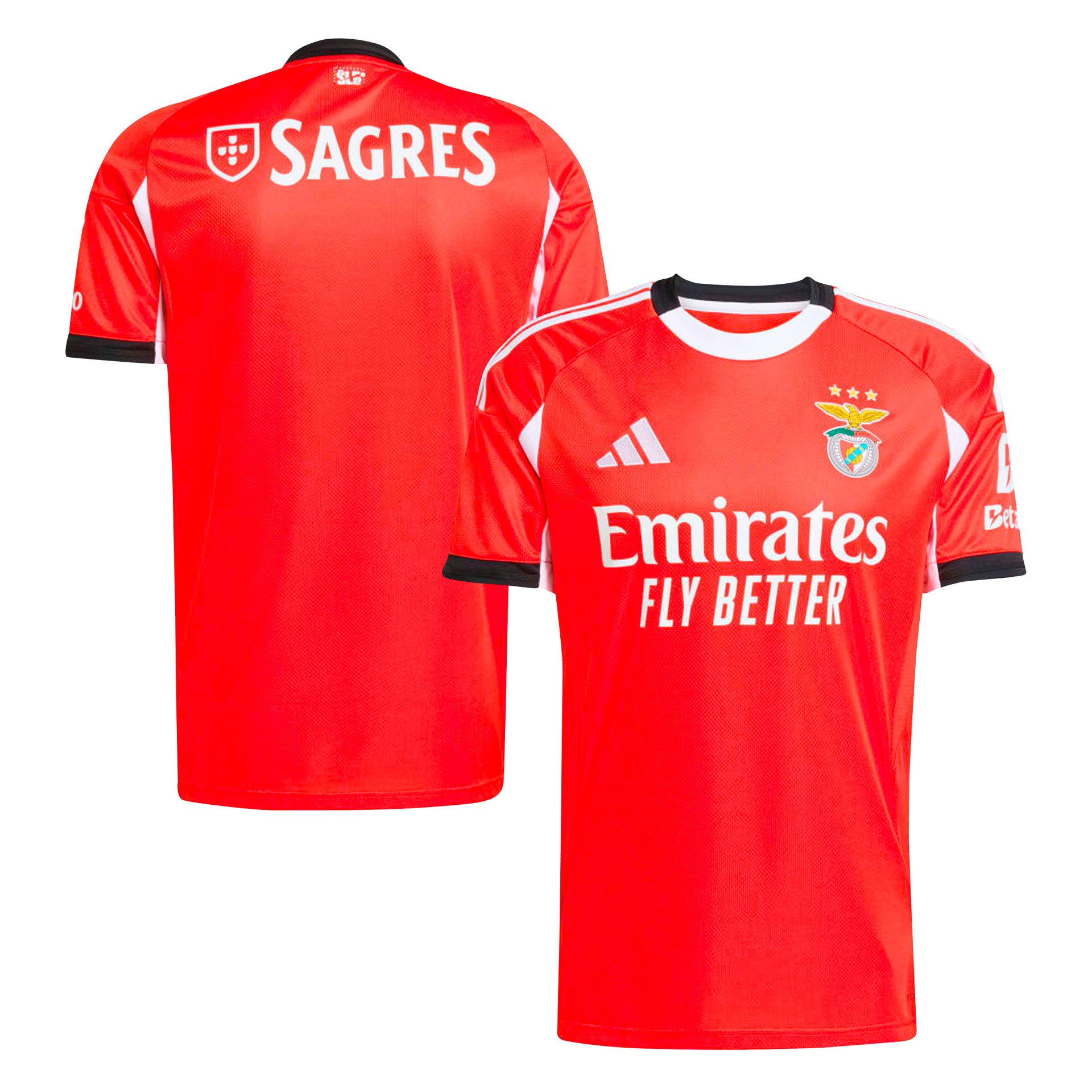 SL Benfica 2025/26 Home Men Jersey - Red