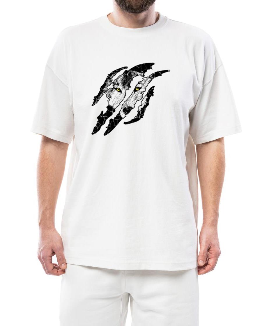 Slashes Wolf Nature Nature And Animal Lover Gift - Unisex Standard T-Shirt
