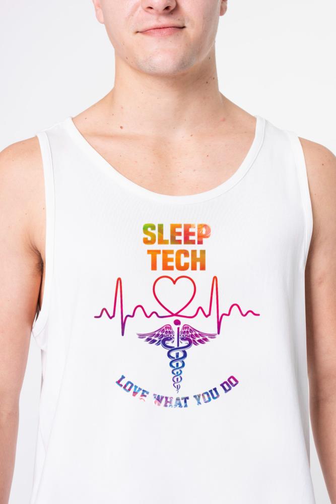 Sleep tech - Love what you do - Unisex Tank Top