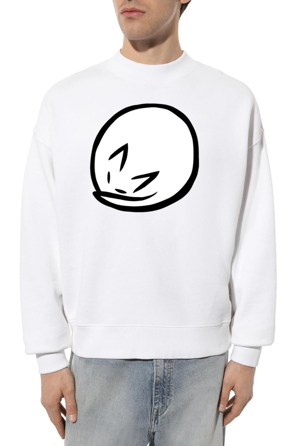 Sleeping Cat Circle - Unisex Sweatshirt