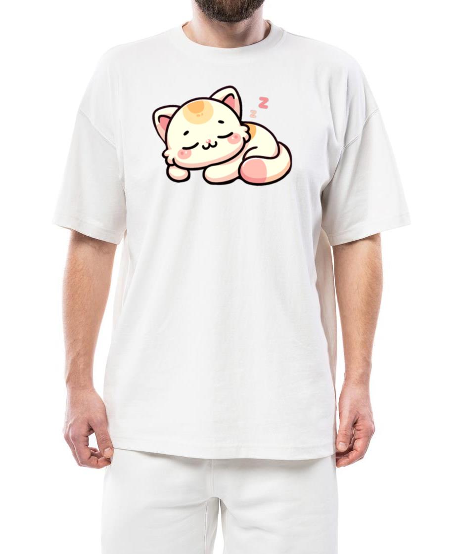 Sleeping Cat_2 - Unisex Standard T-Shirt