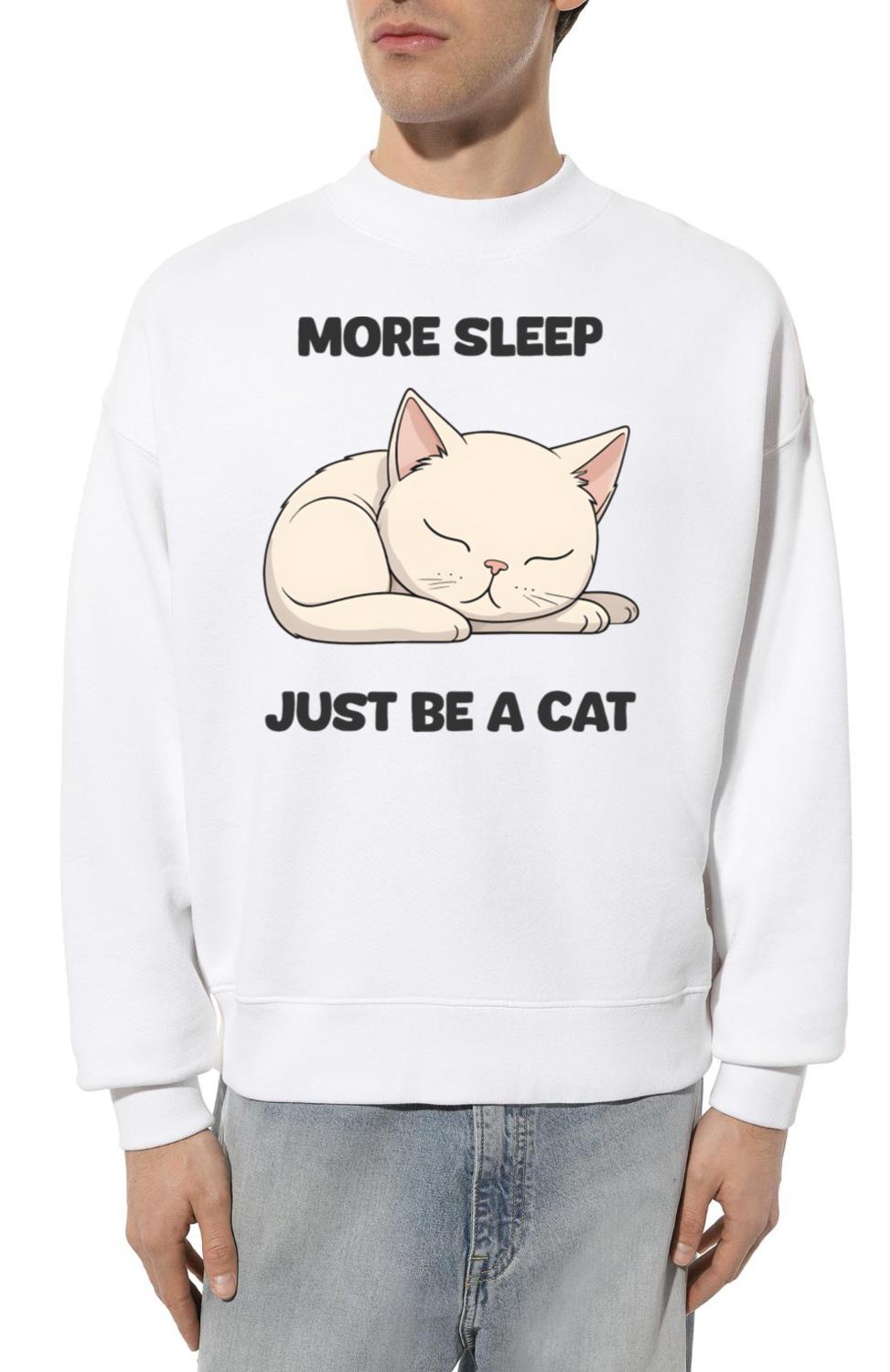 Sleeping cute cat - Unisex Sweatshirt