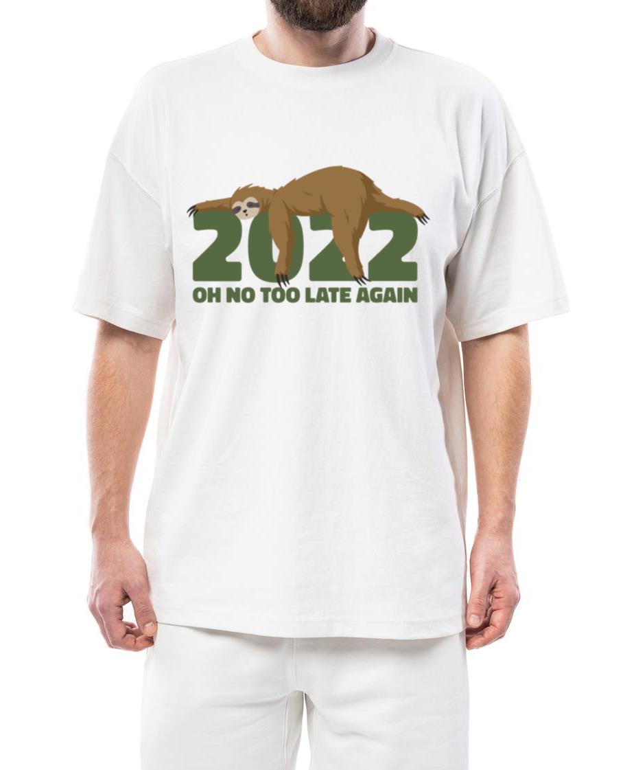 Sleeping Sloth Newyear - Unisex Standard T-Shirt