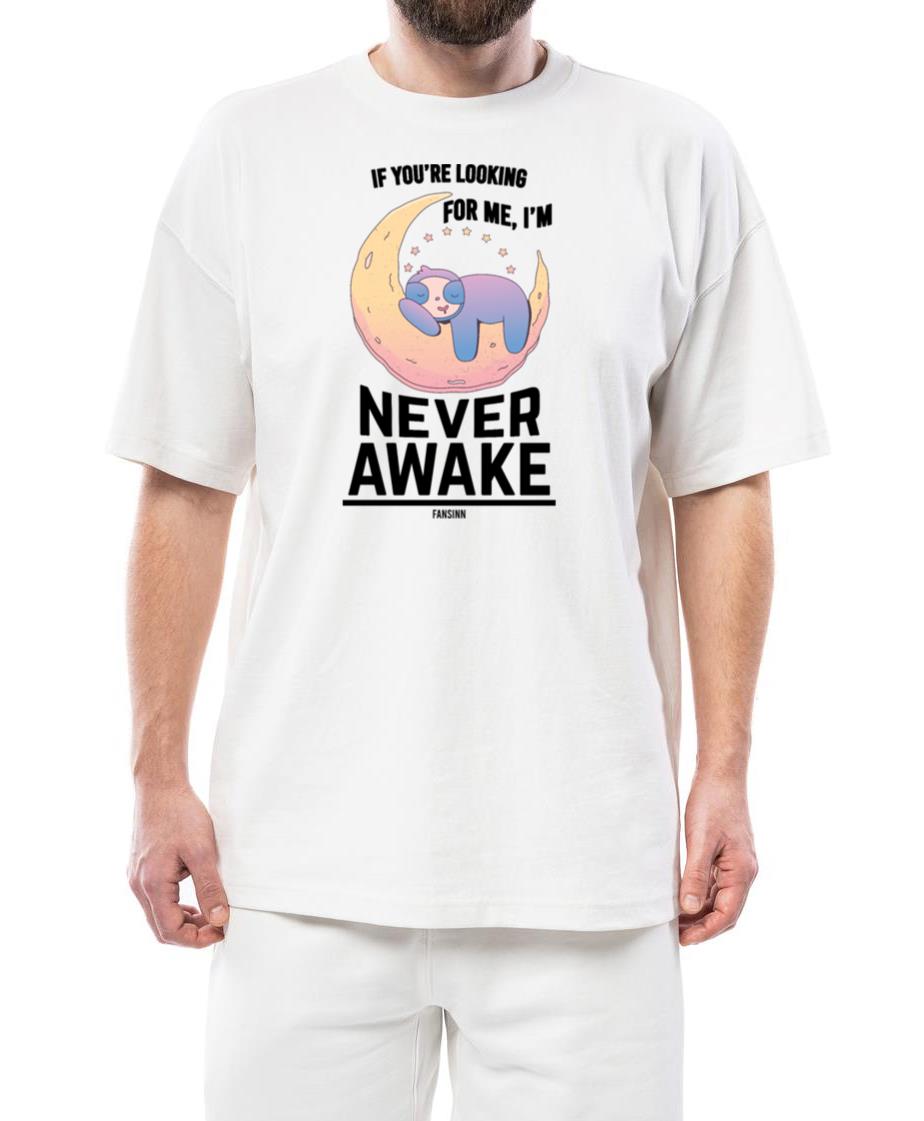 Sleeping sloth on the crescent - Unisex Standard T-Shirt