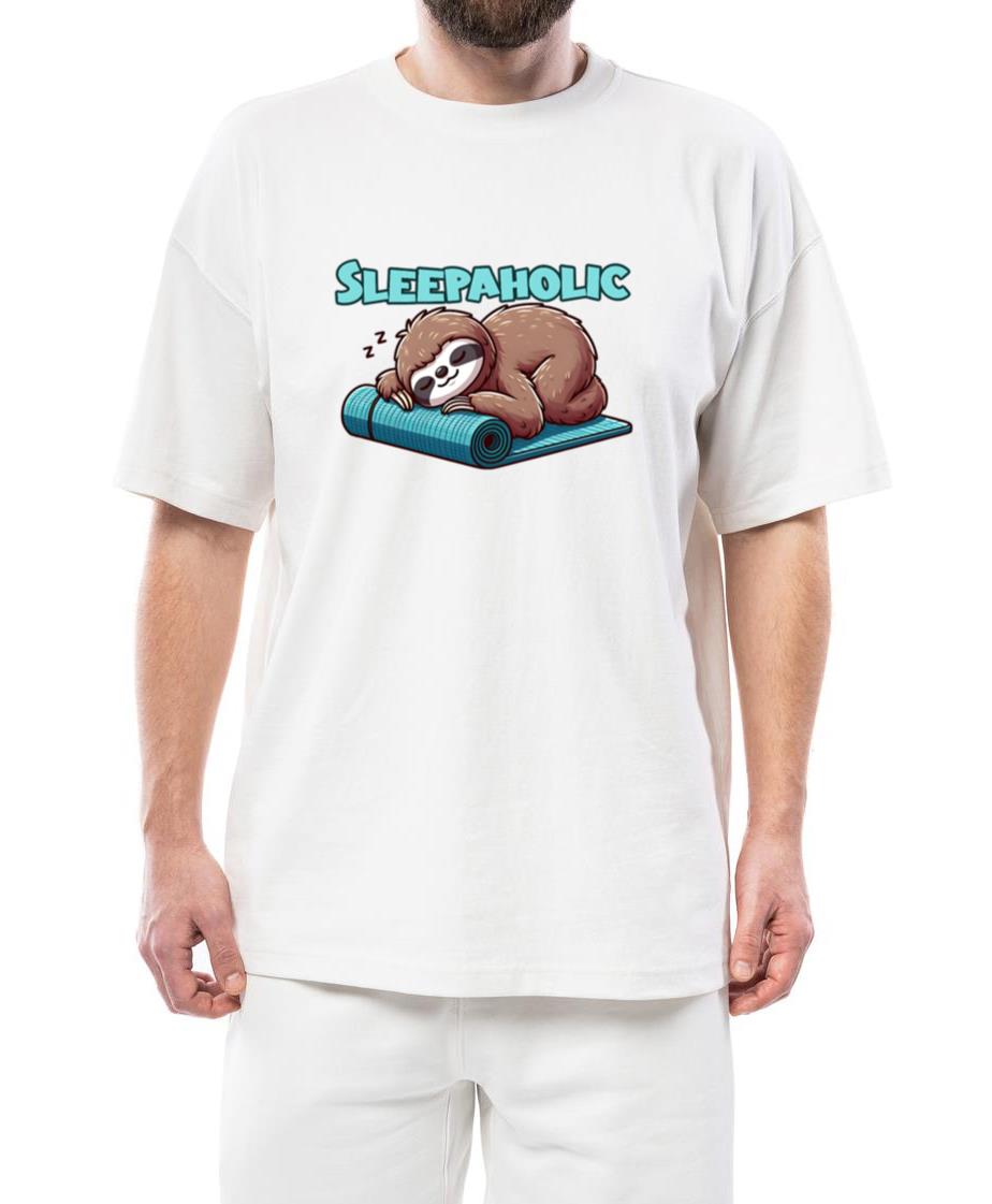 Sleeping Sloth - Sleeping lovers - Sleepaholic - Unisex Standard T-Shirt