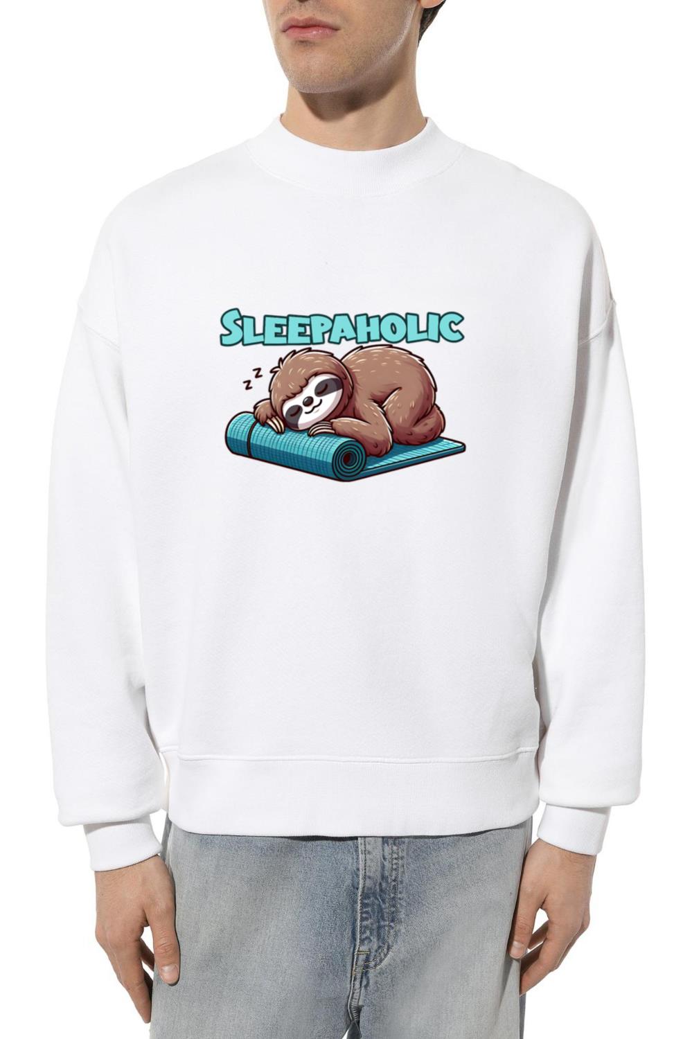 Sleeping Sloth - Sleeping lovers - Sleepaholic - Unisex Sweatshirt