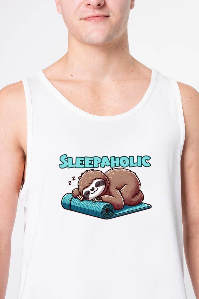 Sleeping Sloth - Sleeping lovers - Sleepaholic - Unisex Tank Top