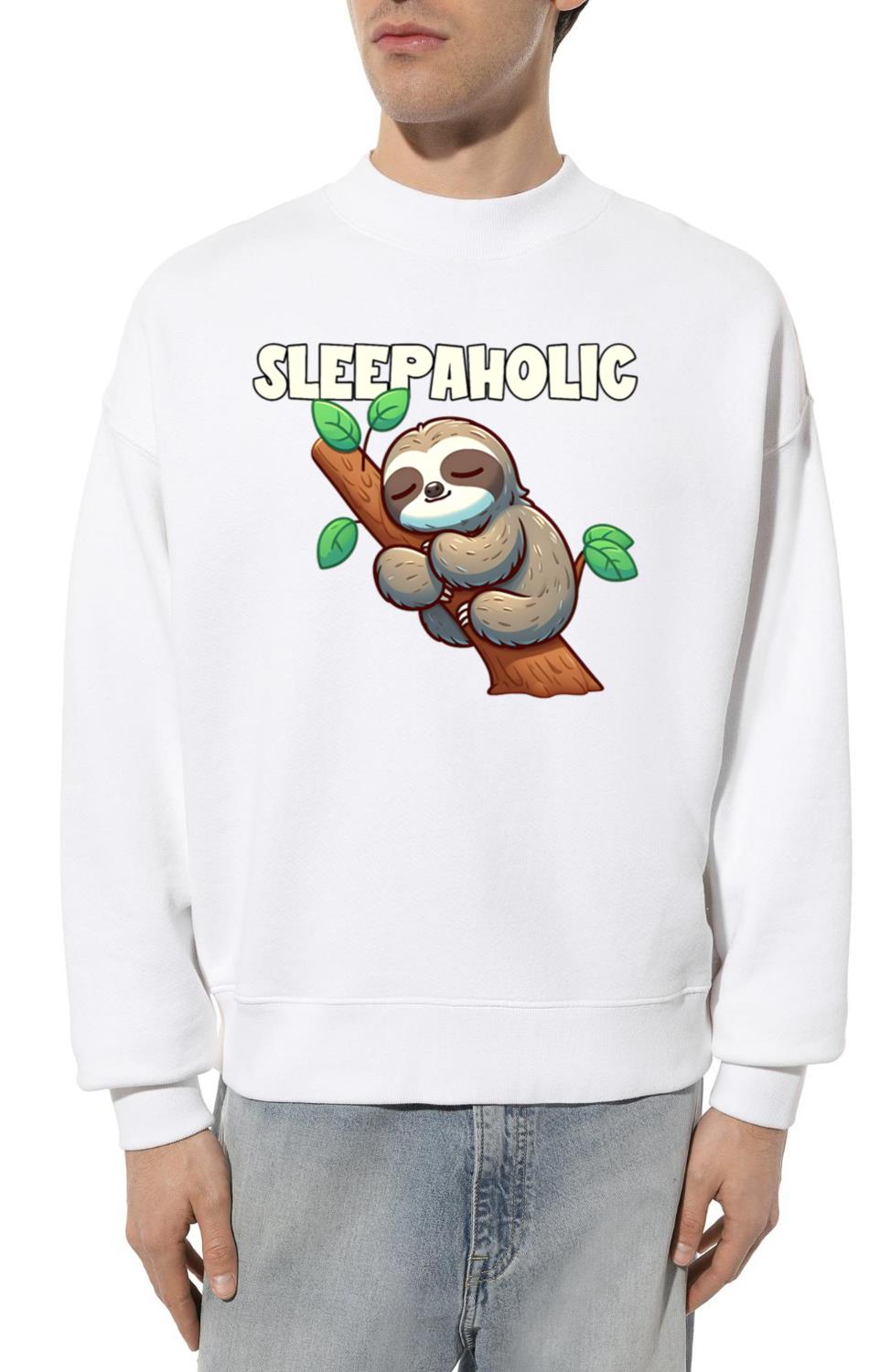 Sleeping Sloth - Sleeping lovers - Sleepaholic_1 - Unisex Sweatshirt