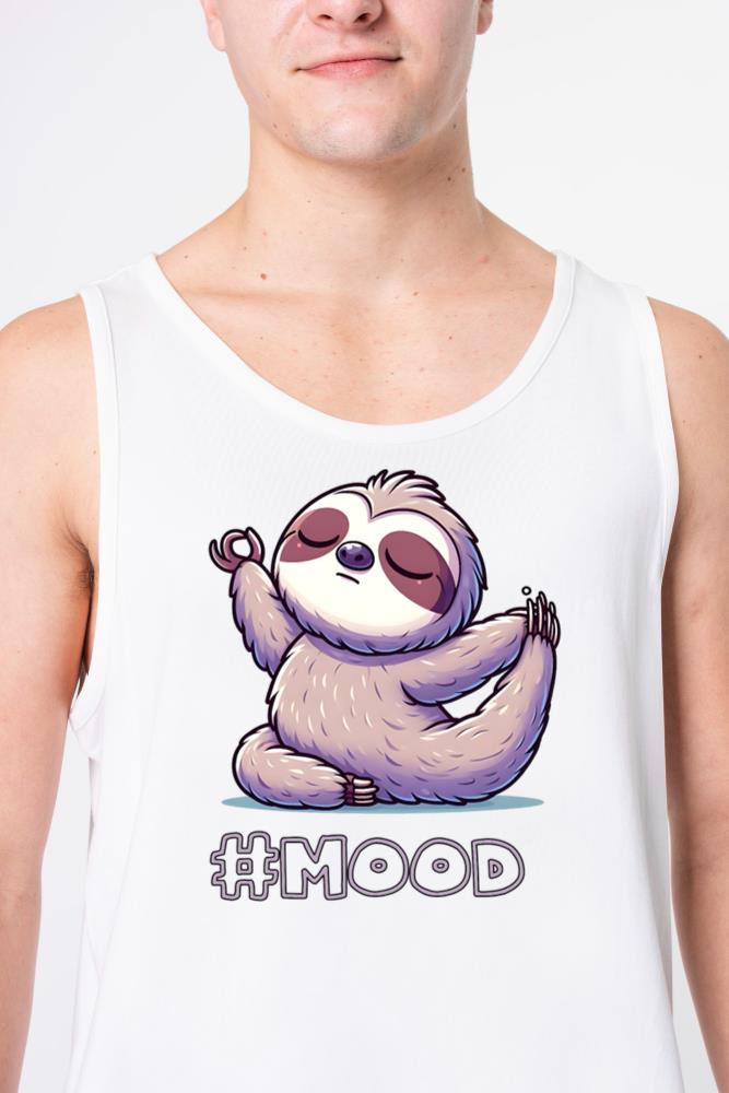 Sleeping Sloth - yoga lovers - Sleepaholic - Unisex Tank Top