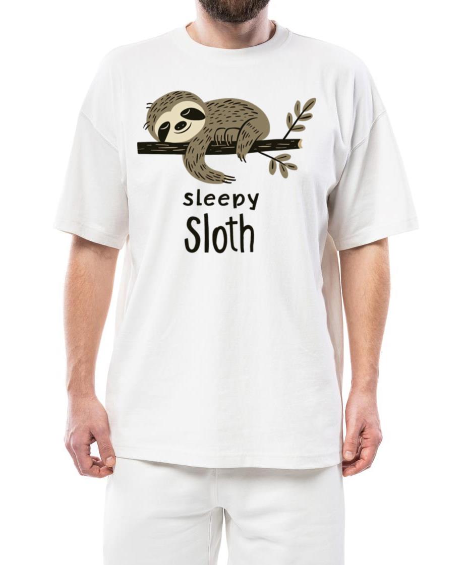 Sleepy Sloth_1 - Unisex Standard T-Shirt