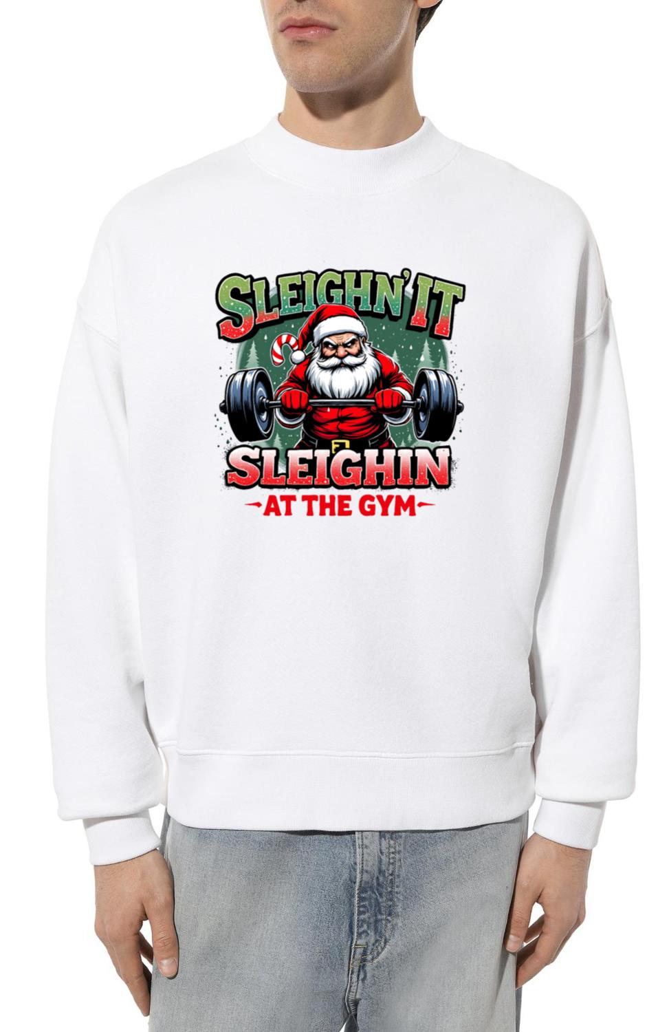 Sleighin At The Gym - Unisex Sweatshirt