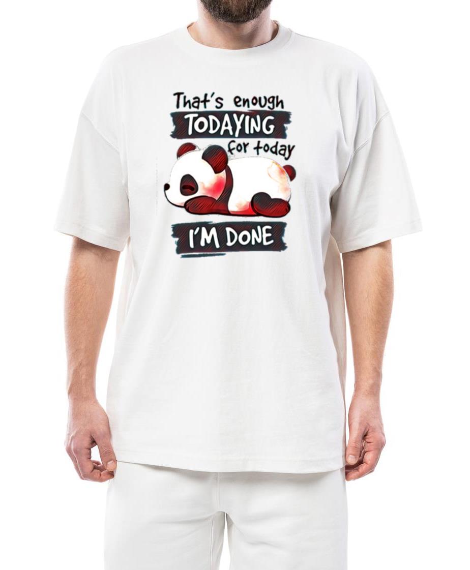Sliping Panda - Unisex Standard T-Shirt