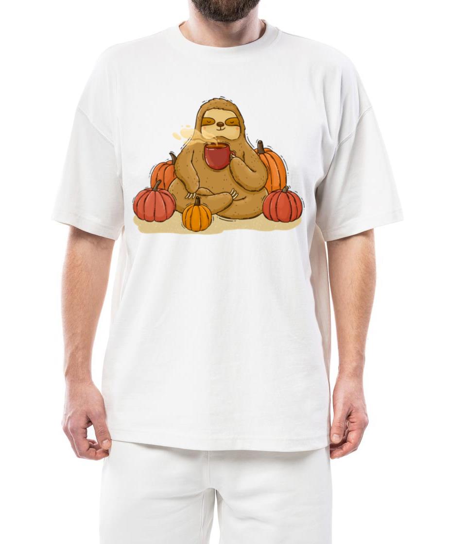 Sloth And Pumkin Mood - Unisex Standard T-Shirt