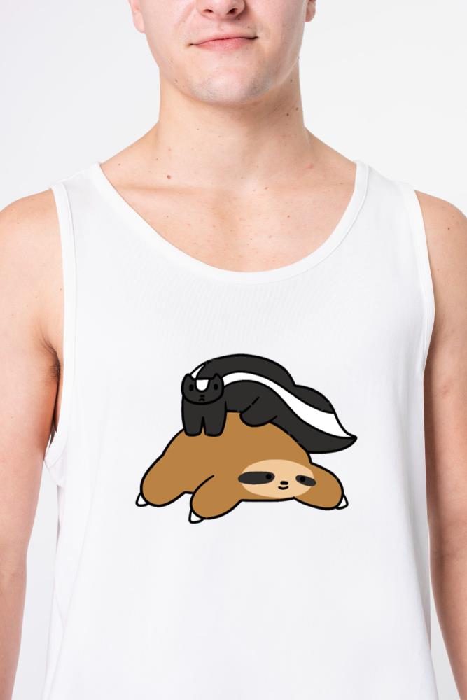 Sloth and Skunk - Unisex Tank Top
