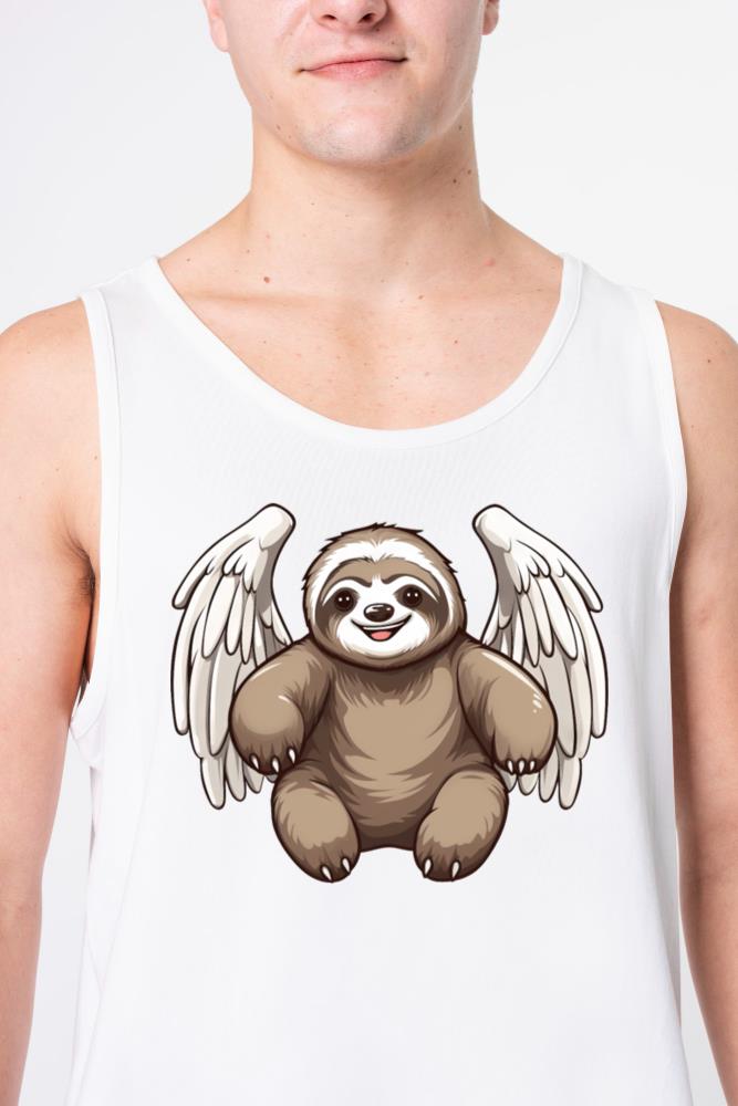 sloth angel wings - Unisex Tank Top