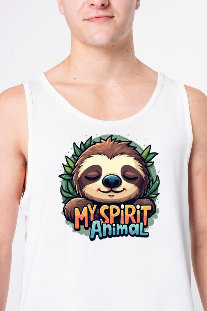 Sloth Animal Lover Gift My Spirit Animal Sloth - Unisex Tank Top