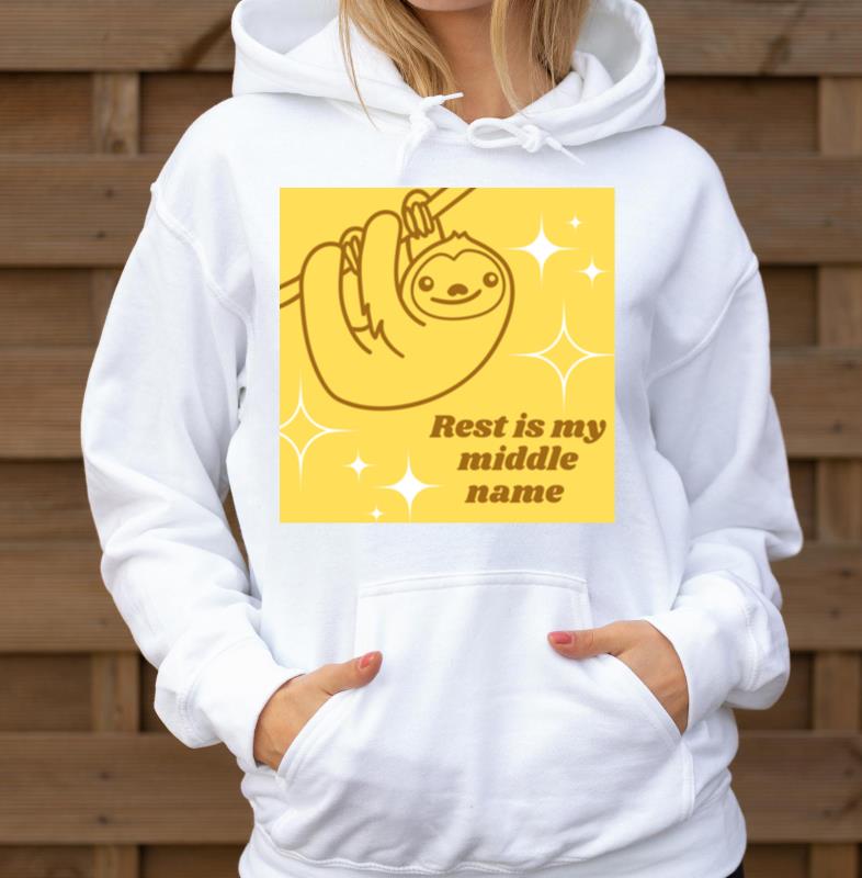 Sloth animal resting - Unisex Hoodie