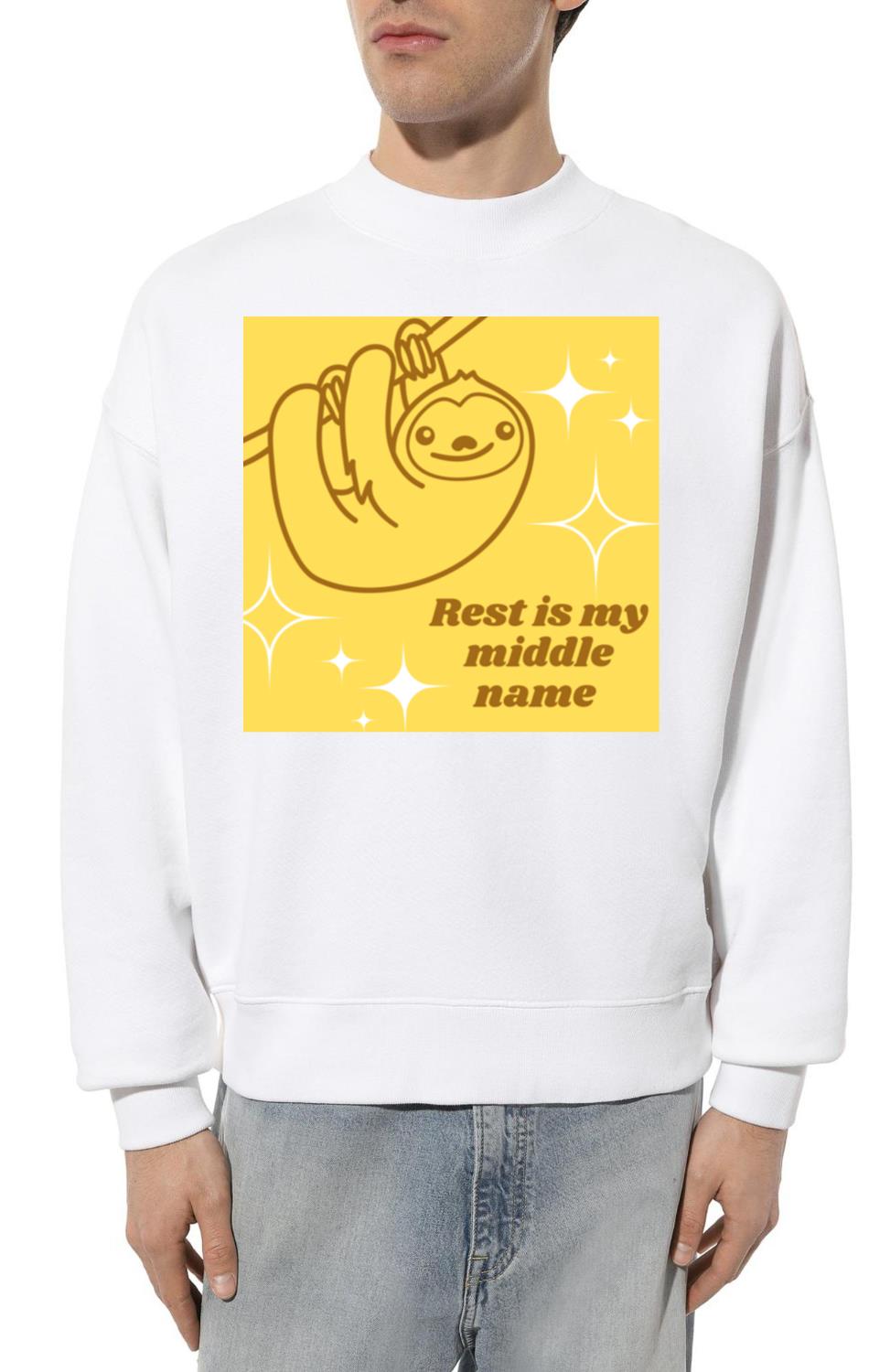 Sloth animal resting - Unisex Sweatshirt