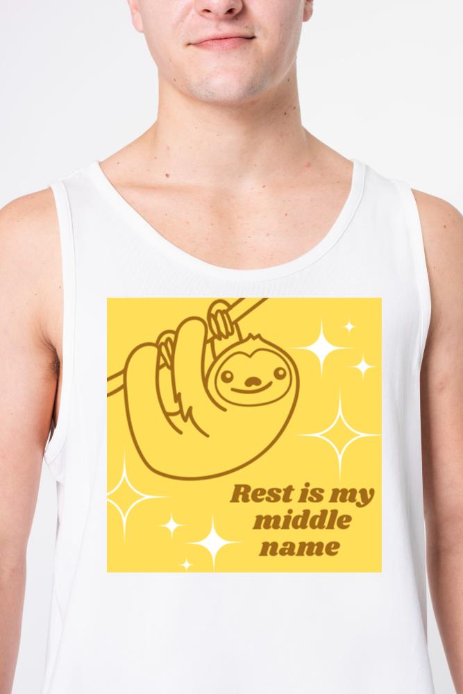Sloth animal resting - Unisex Tank Top