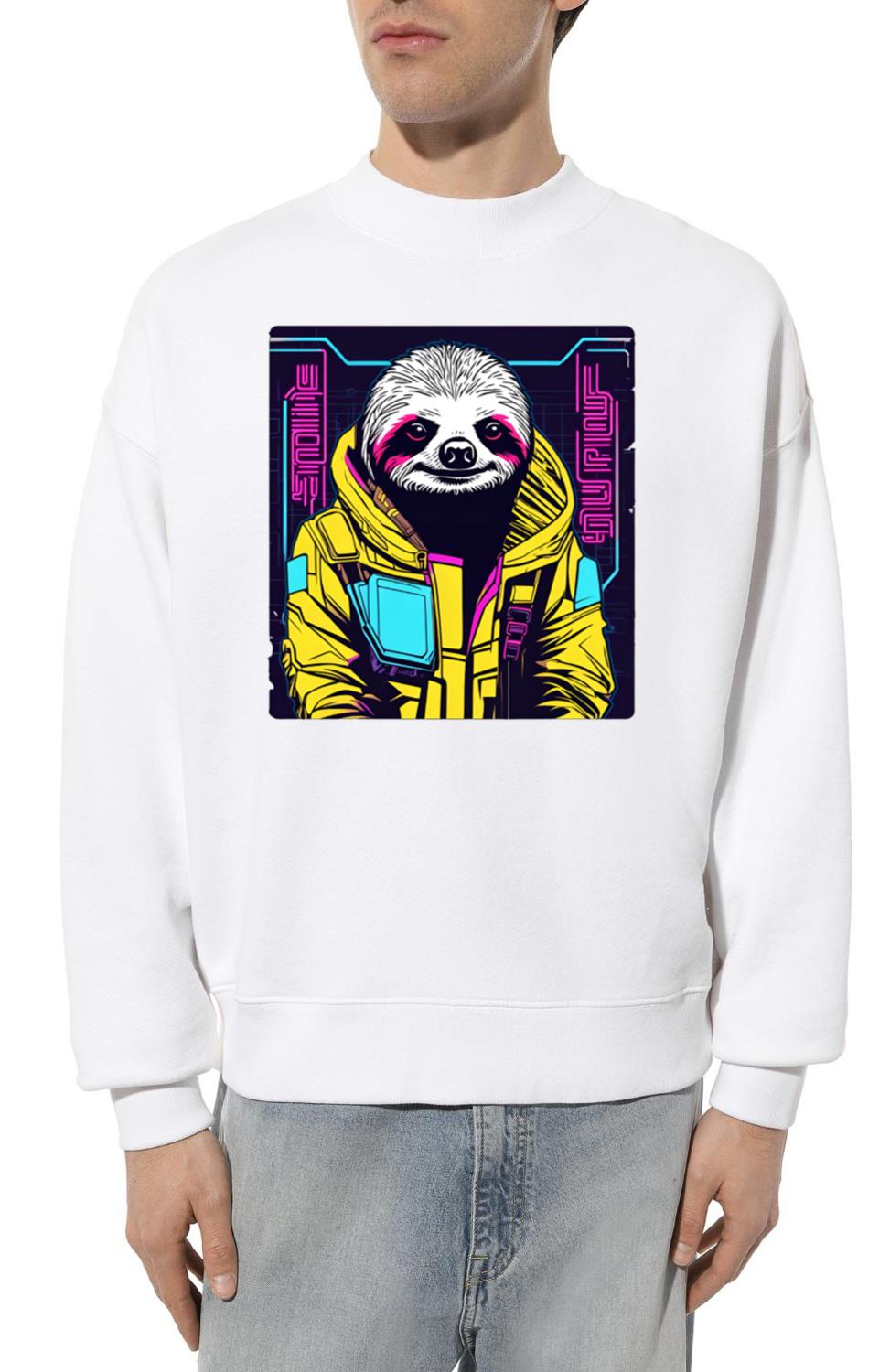 Sloth Astronaut _ Animal _ Space _ NASA _ Spaceman - Unisex Sweatshirt