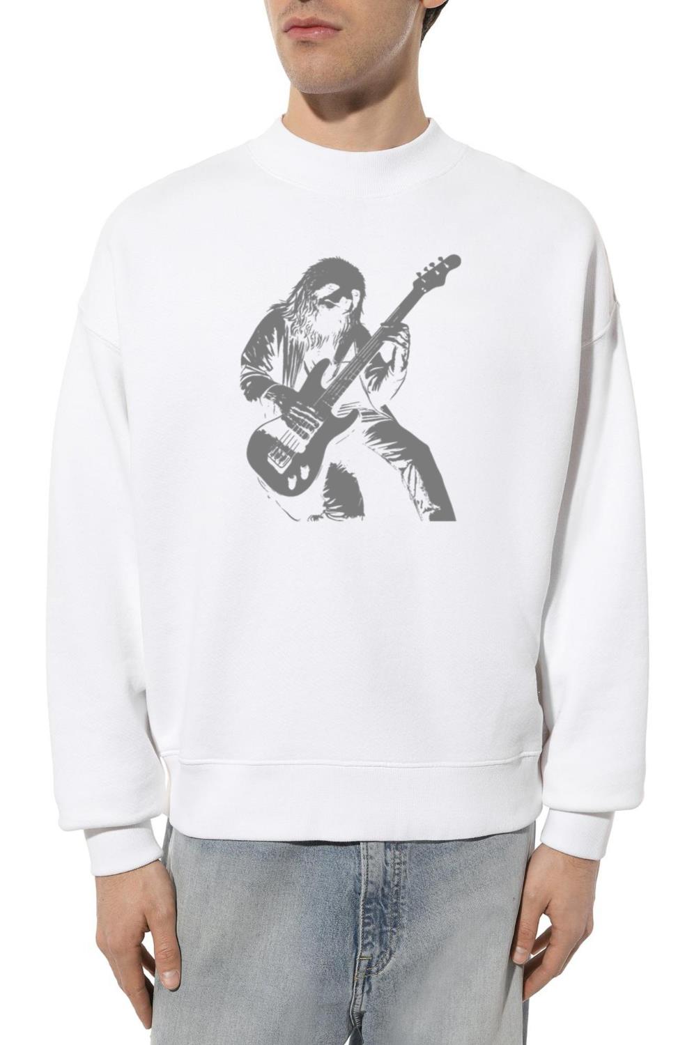 Sloth Bass Guitar Player Funny Gift - Unisex Sweatshirt