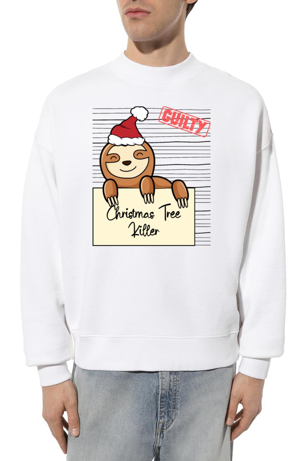 Sloth christmas funny prison - Unisex Sweatshirt