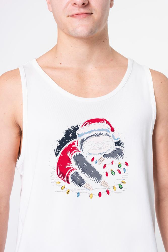 Sloth Christmas - Unisex Tank Top