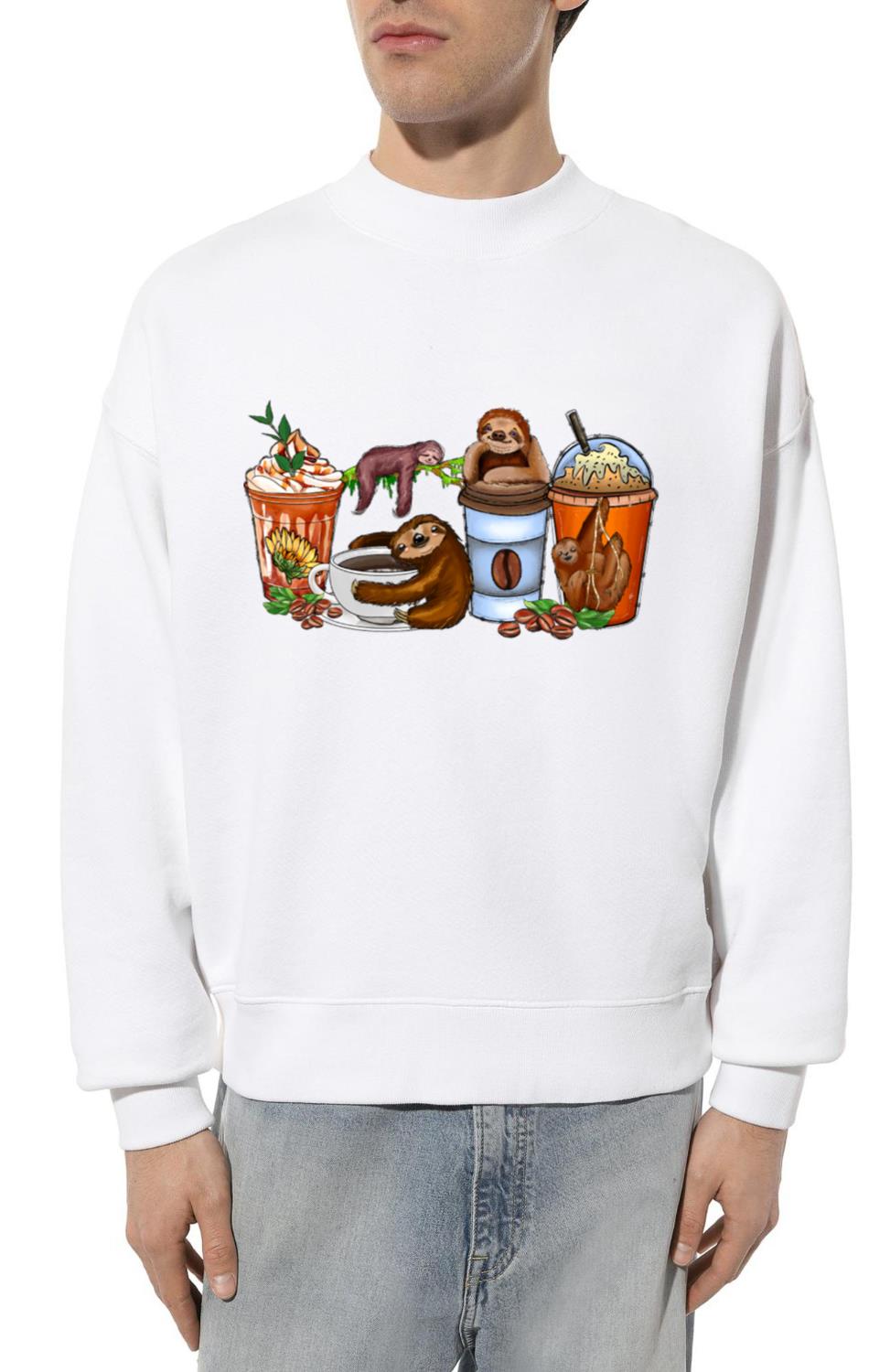 Sloth Coffee - Unisex Sweatshirt