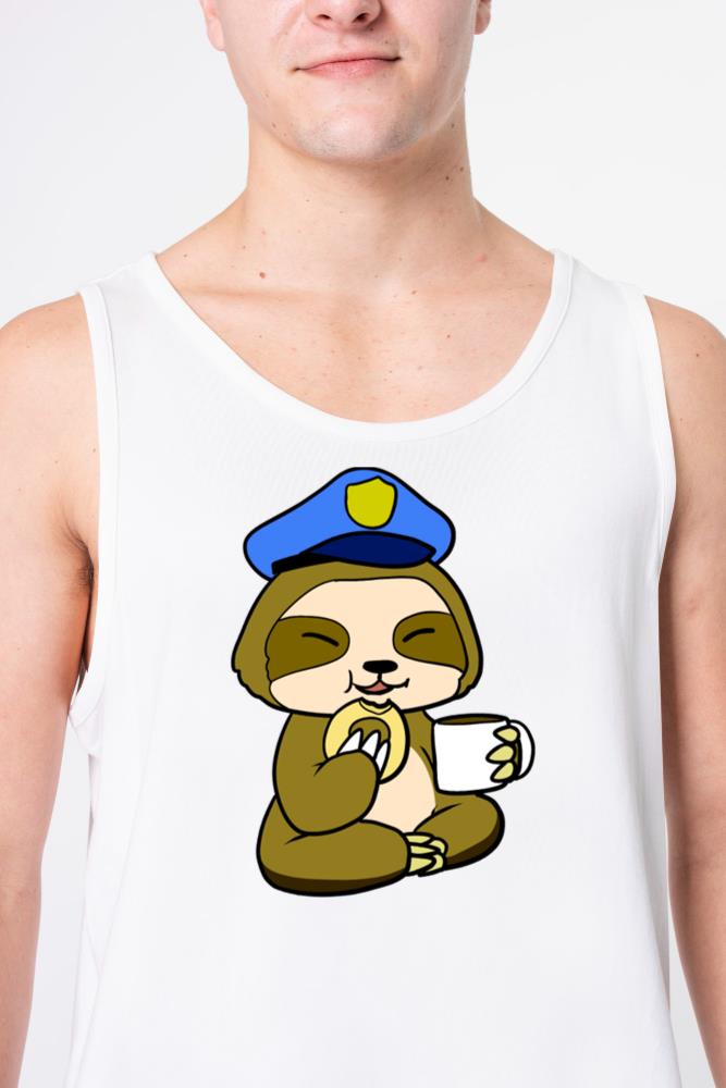 Sloth Cop - Unisex Tank Top