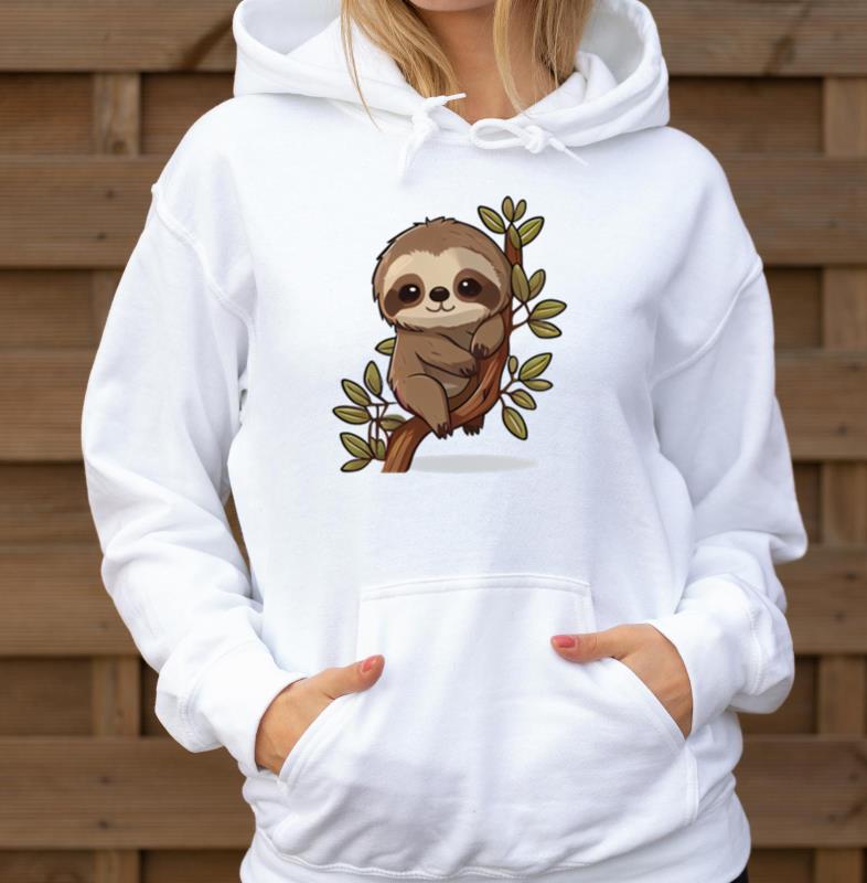 Sloth Cute Animals For Kids Funny Animals - Unisex Hoodie