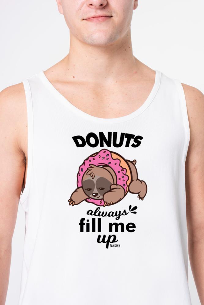 Sloth donut cake delicious - Unisex Tank Top