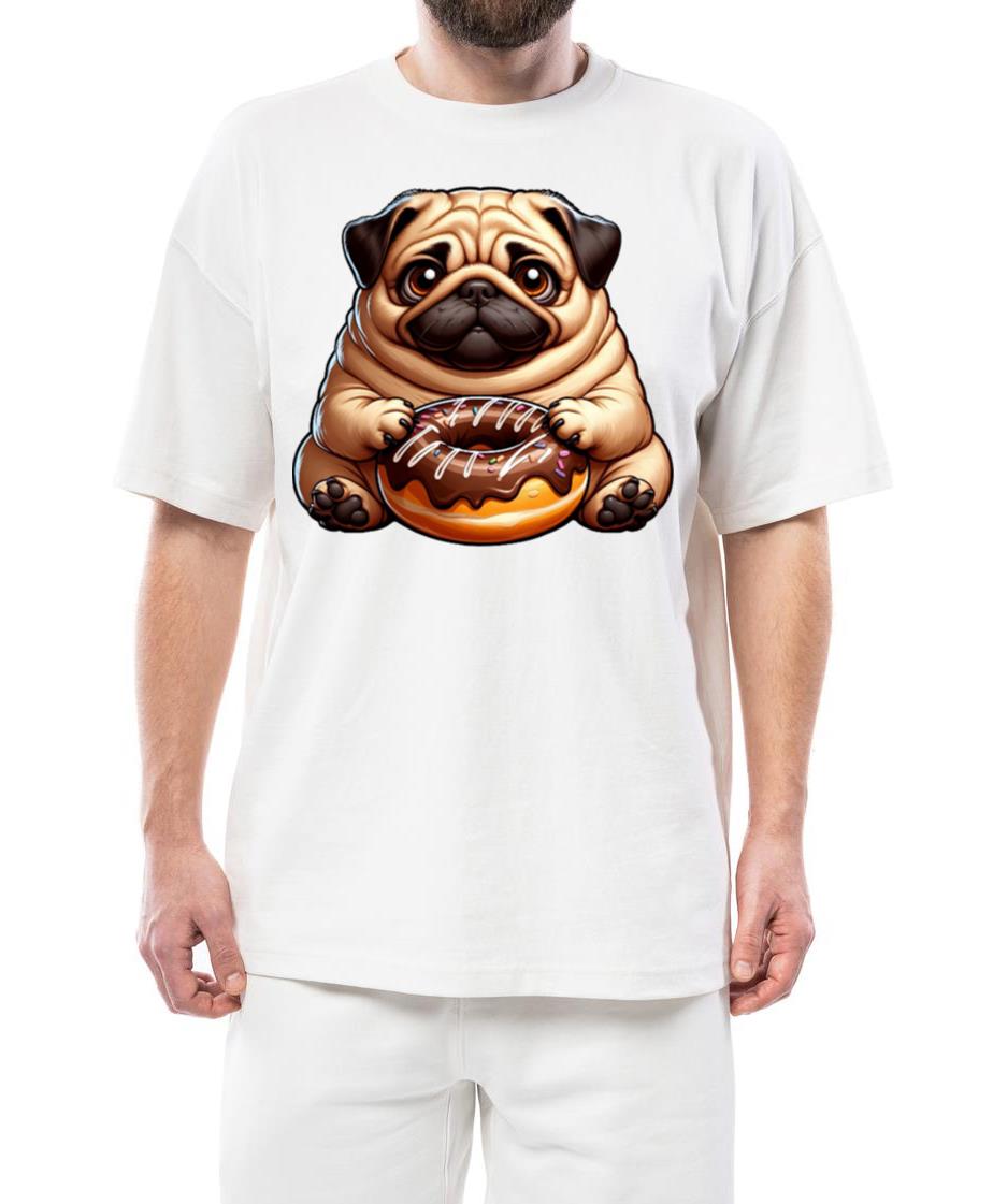 Sloth Donut Cartoon Cute Animal Funny - Unisex Standard T-Shirt