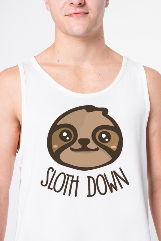 Sloth Down - Unisex Tank Top