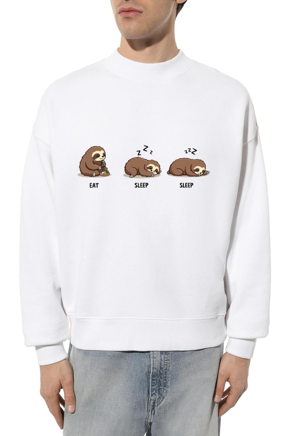 Sloth Eat Sleep Sleep - Unisex Sweatshirt