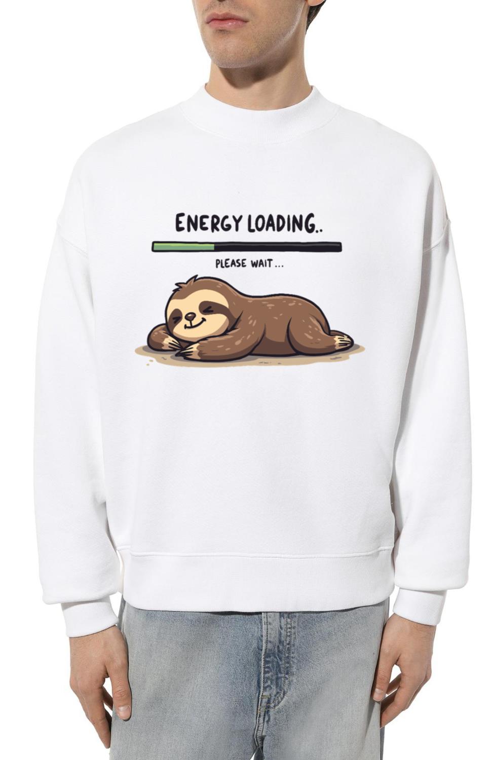 Sloth Energy Loading - Unisex Sweatshirt