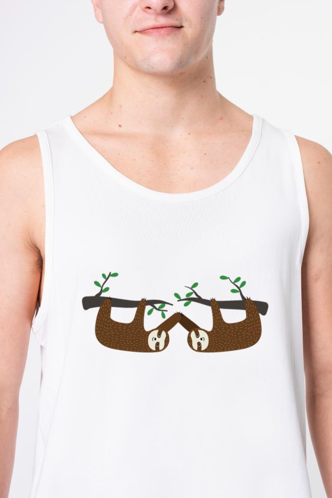 Sloth friends - Unisex Tank Top