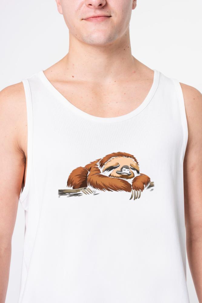 Sloth Funny Gift_1 - Unisex Tank Top