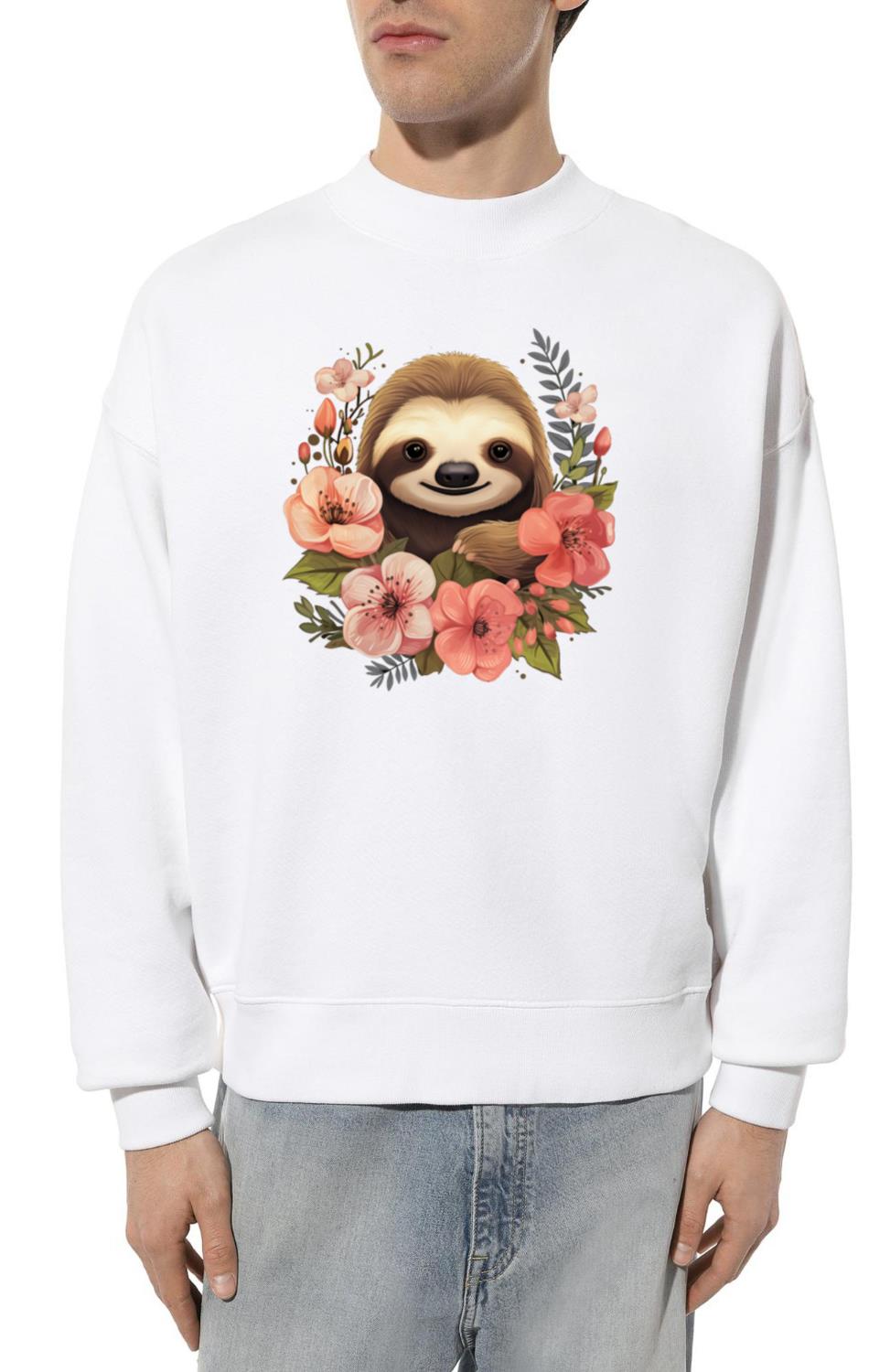 Sloth Funny Gift_2 - Unisex Sweatshirt
