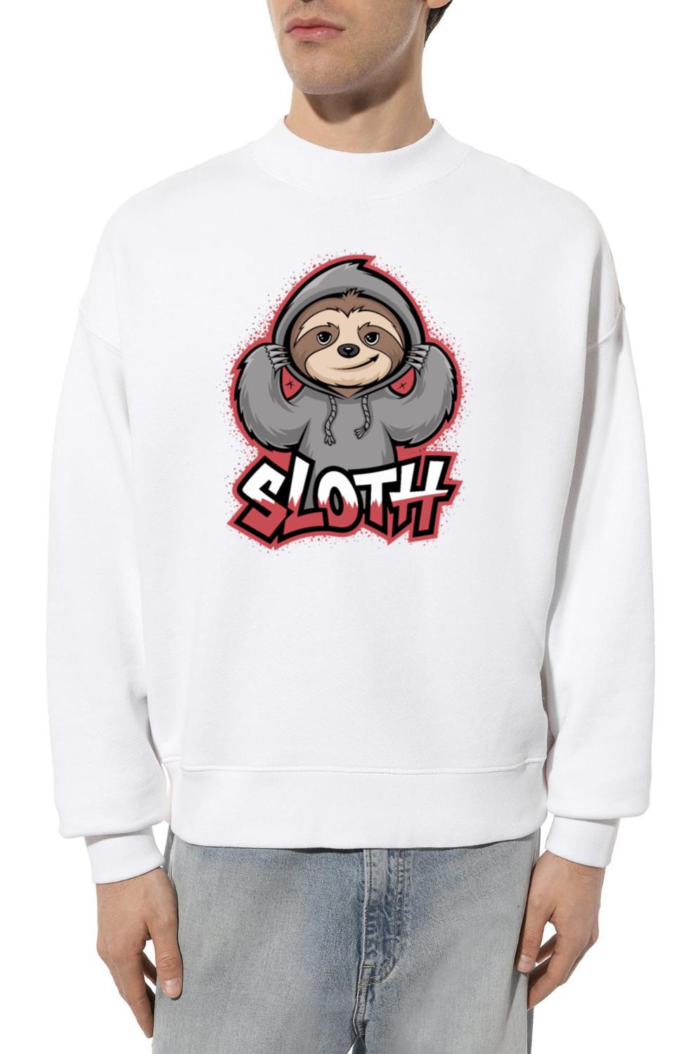 Sloth Hip-Hop Urban Style Funny Animal - Unisex Sweatshirt
