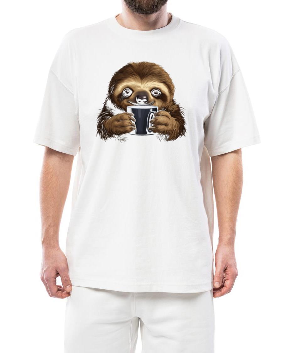 Sloth Kaffee Funny Gift - Unisex Standard T-Shirt