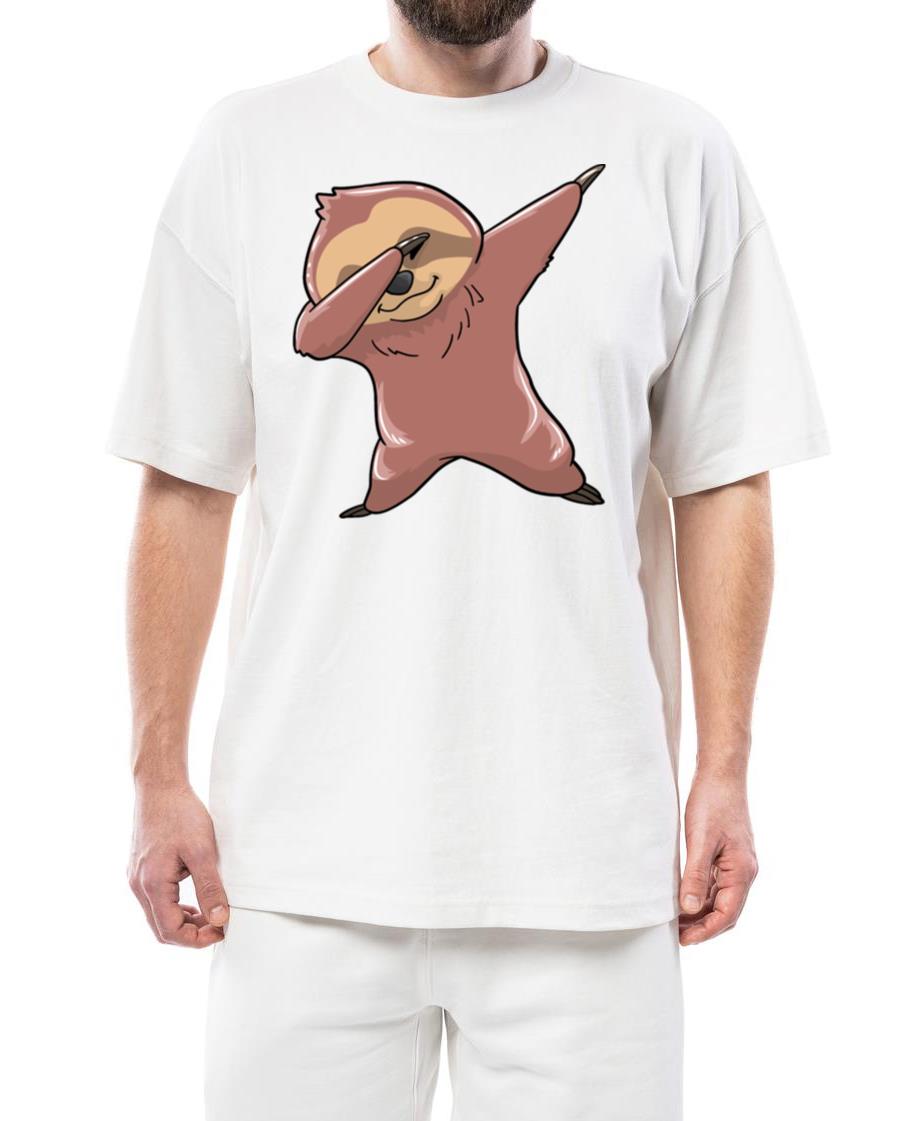 Sloth Kawaii Dabbing - Unisex Standard T-Shirt