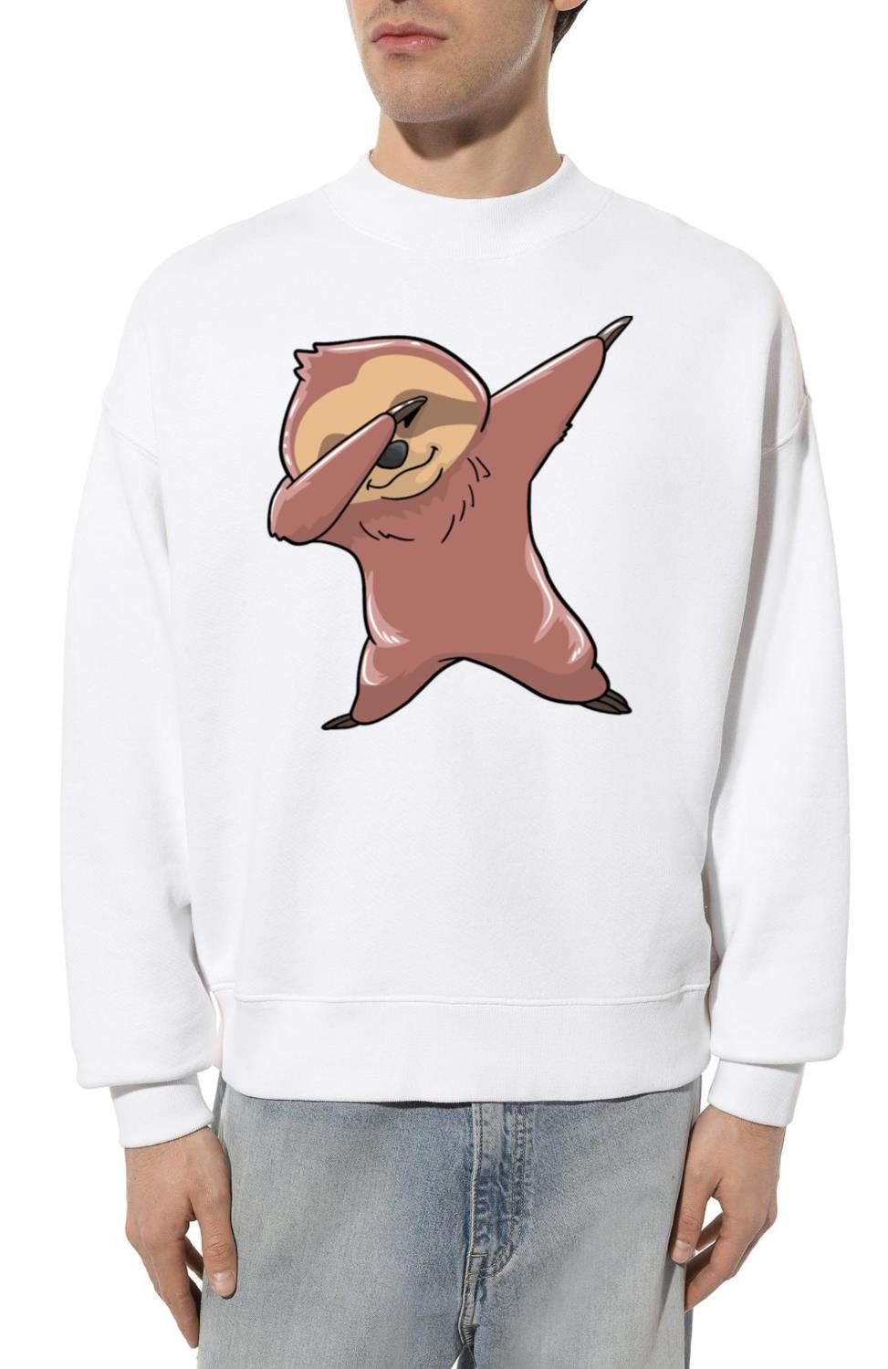 Sloth Kawaii Dabbing - Unisex Sweatshirt